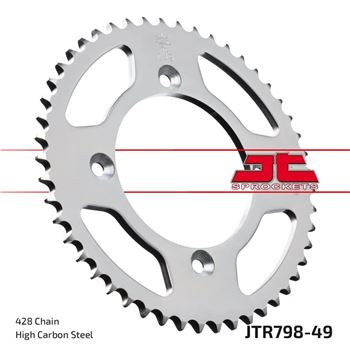 coronas - Corona JTR79849 (49 dientes - 428 - Acero)