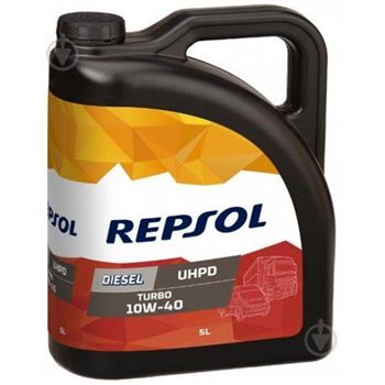 aceite de motor vehiculo comercial y pesado - Repsol Diesel Turbo UHPD 10w40, 5L