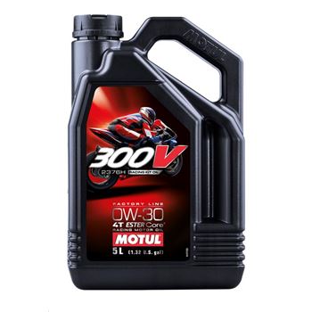 aceite moto 4t - Motul 300V Racing Kit Oil 2376H 0w30 5L