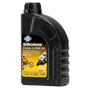 aceite moto 4t - Silkolene Comp 4 20w50 XP 1L