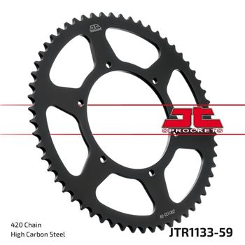 coronas - Corona JTR113359 (59 dientes - 420 - Acero)