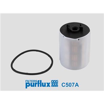 filtro de combustible coche - Filtro de combustible PURFLUX C507A