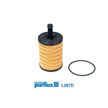 filtro de aceite coche - Filtro de aceite PURFLUX L267D