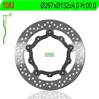 discos de freno moto - Disco de freno NG 1083