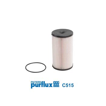 filtro de combustible coche - Filtro de combustible PURFLUX C515