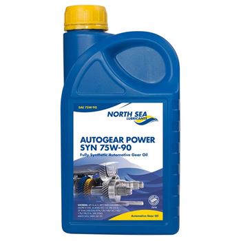 aceite cajas manuales coche - North Sea Autogear Power SYN 75w90, 1L