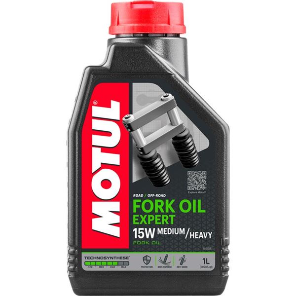 aceite horquilla moto - motul fork oil expert medium heavy 15w 1l