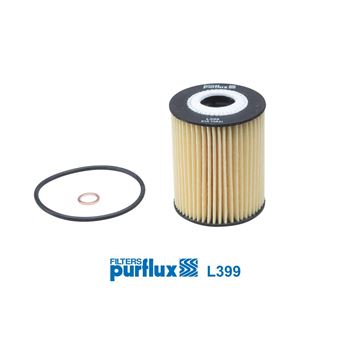 filtro de aceite coche - Filtro de aceite PURFLUX L399