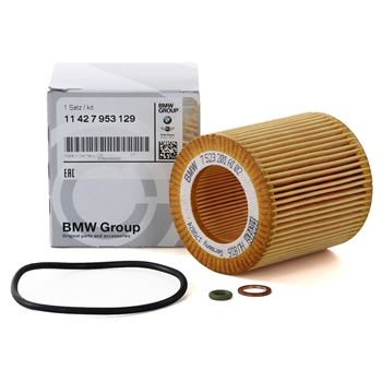 filtro de aceite coche - Filtro de aceite BMW 11427953129