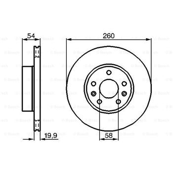 discos de freno coche - (BD173) Disco de freno BOSCH 0986478218