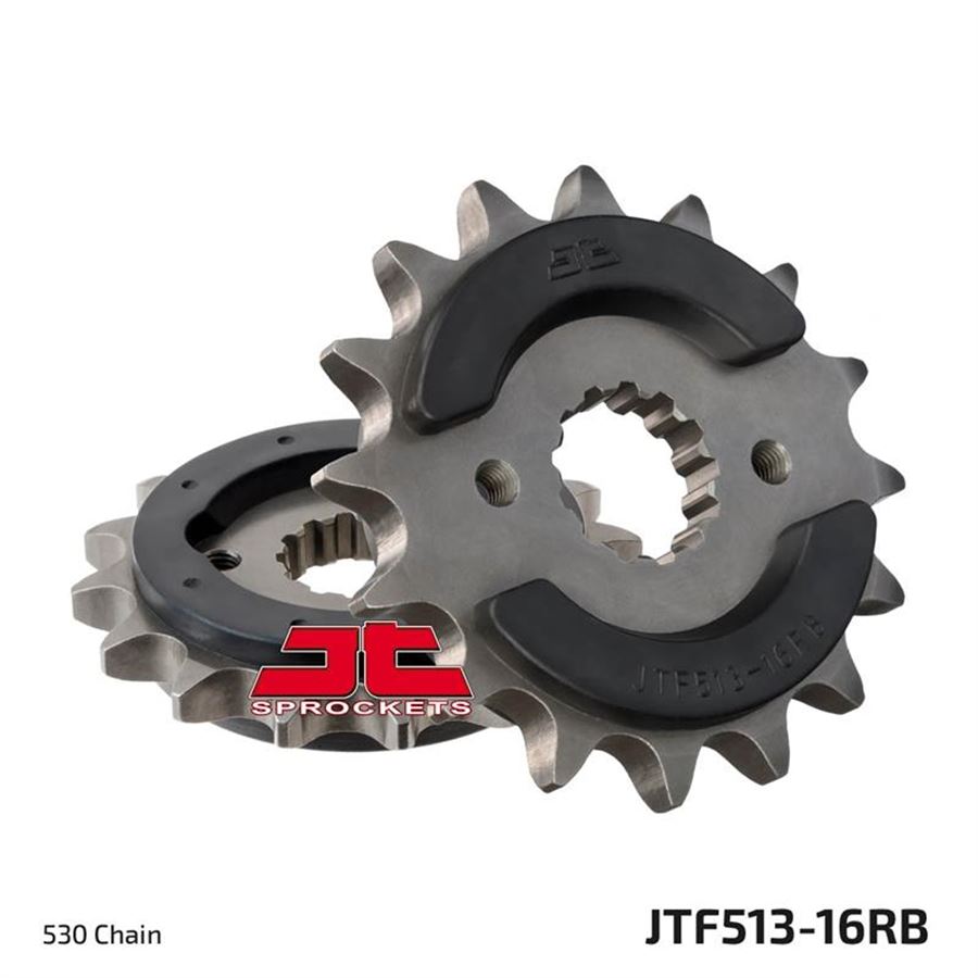 pinon-con-goma-jt-513-de-acero-con-16-dientes-jtf51316rb pinon-con-goma-jt-513-de-acero-con-16-dientes-jtf51316rb
