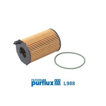 filtro de aceite coche - Filtro de aceite PURFLUX L988