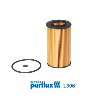 filtro de aceite coche - Filtro de aceite PURFLUX L306