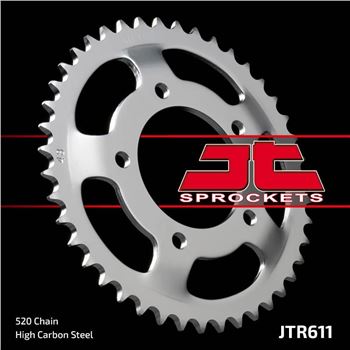coronas - Corona JTR61143 (43 dientes - 520 - Acero)