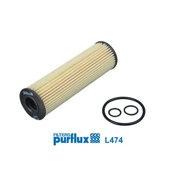 filtro de aceite coche - Filtro de aceite PURFLUX L474