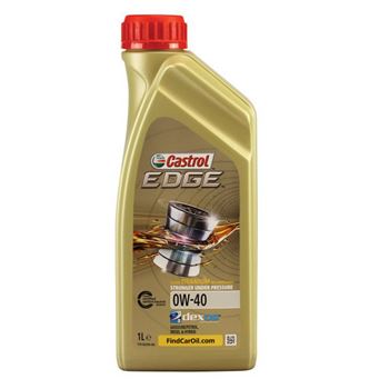 aceite de motor coche - Castrol Edge Titanium FST 0w40 1L