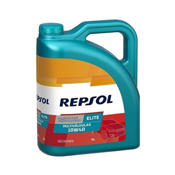 aceite de motor coche - Repsol Elite Multiválvulas 10w40, 5L