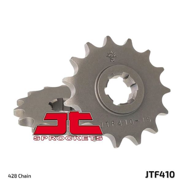 pinones - pinon jt 410 de acero con 14 dientes jtf41014