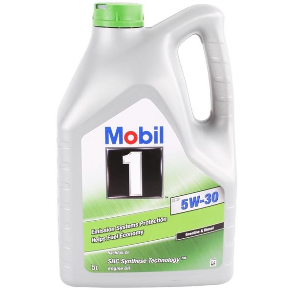 aceite de motor coche - mobil 1 esp 5w30 5l