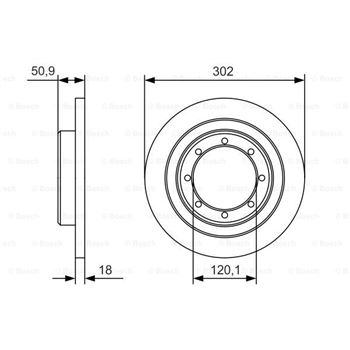 discos de freno coche - (BD 2153) Disco de freno BOSCH 0986479A93