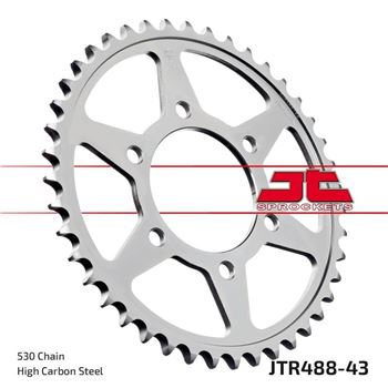 coronas - Corona JTR48843 (43 dientes - 530 - Acero)