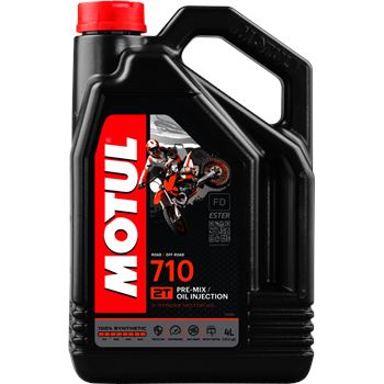 aceite moto 2t - Motul 710 2T 4L