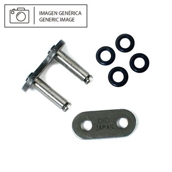 cadenas y enganches - Enganche de cadena DID 525ZVM-X color negro tipo remache