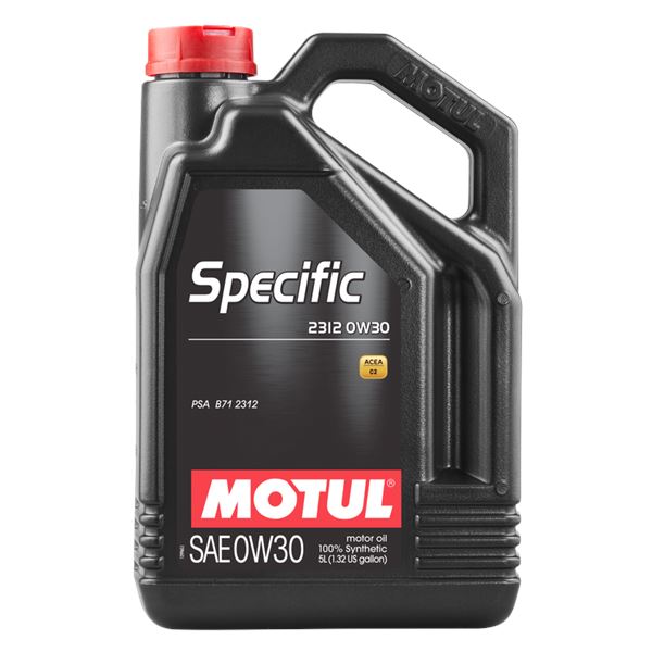 aceite de motor coche - motul specific 2312 0w30 5l