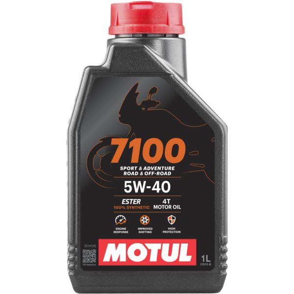 aceite moto 4t - motul 7100 4t 5w40 1l