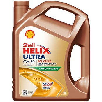 aceite de motor coche - Shell Helix Ultra ECT C2/C3 0w30 4L