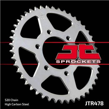 coronas - Corona JTR47843 (43 dientes - 520 - Acero)