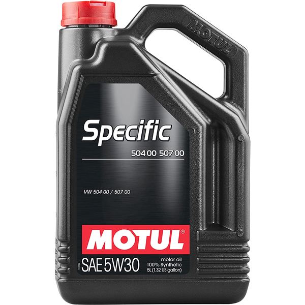 aceite de motor coche - motul specific vw 50400 50700 5w30 5l