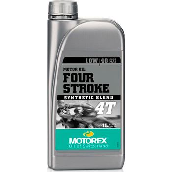 aceite moto 4t - Motorex 4 Stroke 10W40 1L | 306241