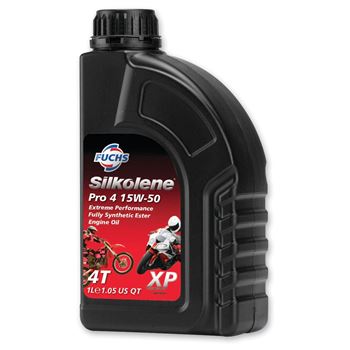 aceite moto 4t - Silkolene Pro 4 15w50 XP 1L