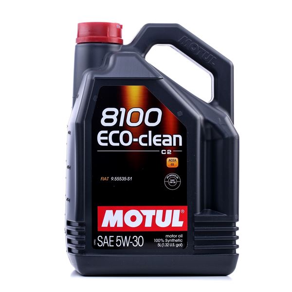 aceite de motor coche - motul 8100 eco clean c2 5w30 5l