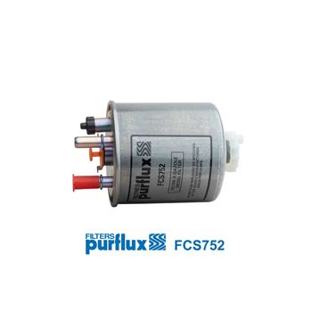 filtro de combustible coche - Filtro de combustible PURFLUX FCS752