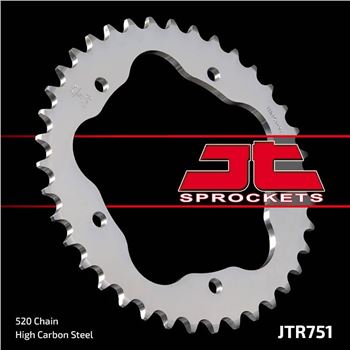 coronas - Corona JTR75138 (38 dientes - 520 - Acero)