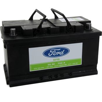 baterias de coche - Batería EFB Start-Stop 75Ah/700A | FORD-1917577
