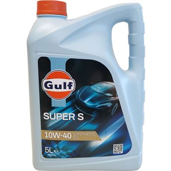aceite de motor coche - Gulf Super S 10w40 5L