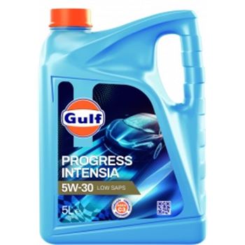 aceite de motor coche - Gulf Progress Intensia 5w30, 5L