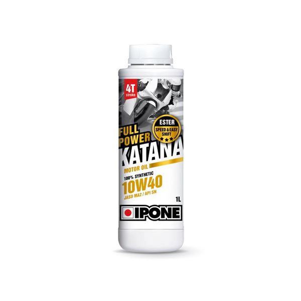 aceite moto 4t - ipone full power katana 10w40 1l