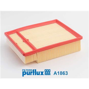filtro de aire coche - Filtro de aire PURFLUX A1863