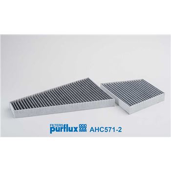 filtro de habitaculo - Filtro de habitáculo PURFLUX AHC571-2