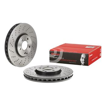 discos de freno coche - Disco de freno BREMBO 09A82811