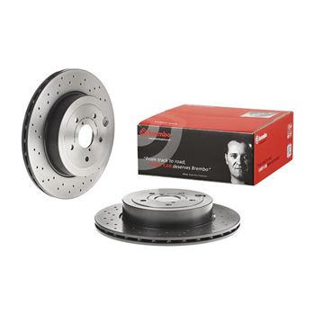 discos de freno coche - Disco de freno BREMBO 09C82911