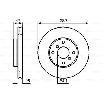 discos de freno coche - (BD879) Disco de freno BOSCH 0986478982