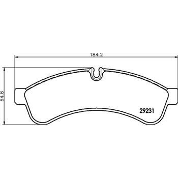 pastillas de freno coche - Juego de pastillas de freno BREMBO PA6030