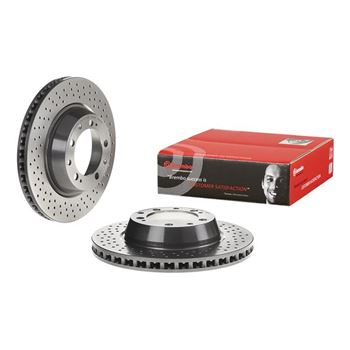 discos de freno coche - Disco de freno BREMBO 09C88311