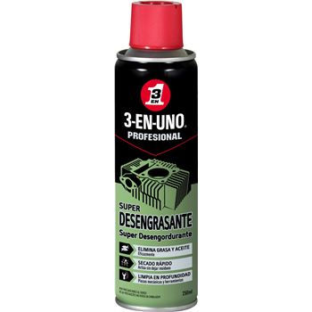 desengrasantes - 3-EN-1 Profesional - Super desengrasante - Spray 250ml