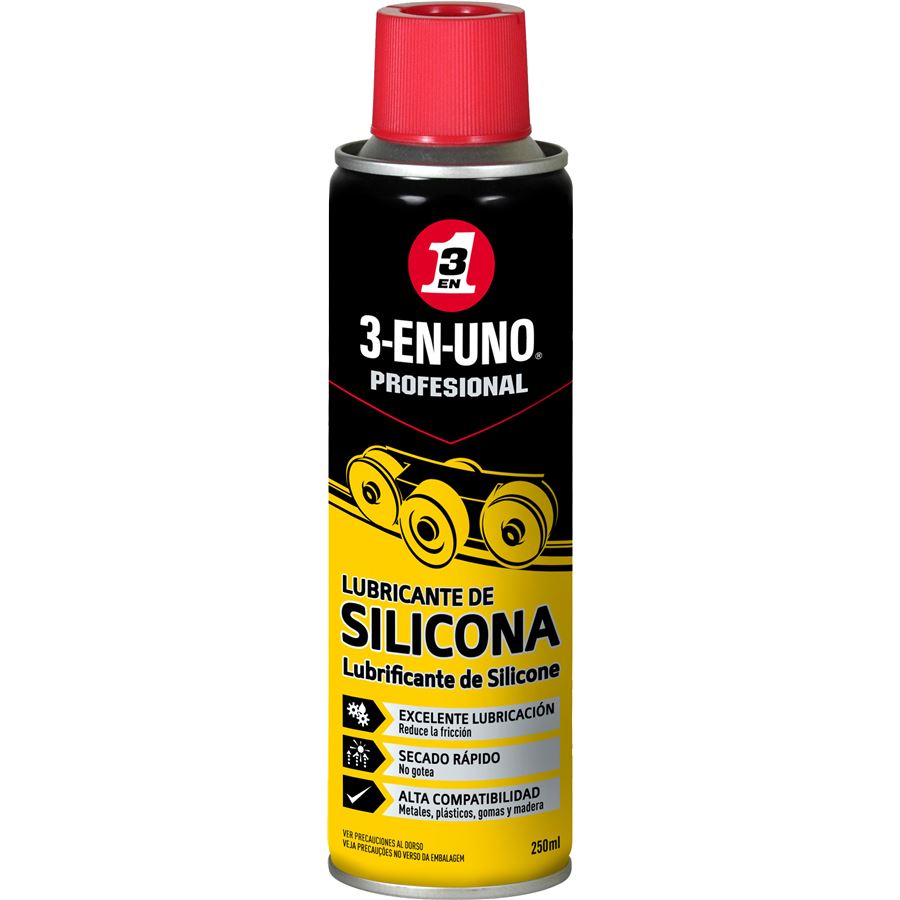 3-EN-UNO Profesional - Lubricante de silicona - Spray 250ml